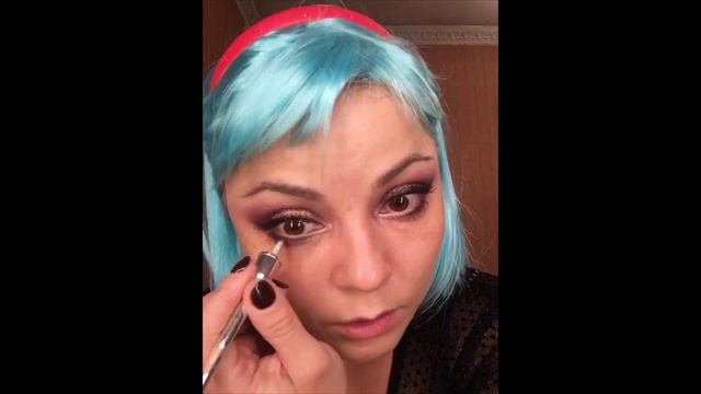 Трансформация сценического макияжа за 15 минут. Как это делаю Я -- Odobeauty смотреть онлайн