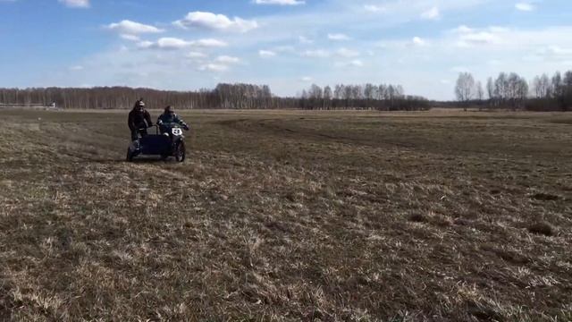 Урал с коляской Тренировка#2 смотреть онлайн