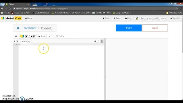 Python untuk Cikgu Siri 1: Menggunakan Laman Trinket смотреть онлайн