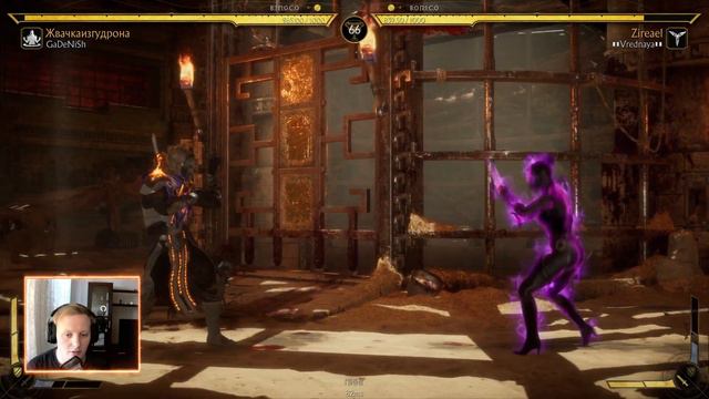 СКОЛЬКО ЖЕ УРОНА НАНОСИТ НУБ САЙБОТ!![MORTAL KOMBAT 11] смотреть онлайн