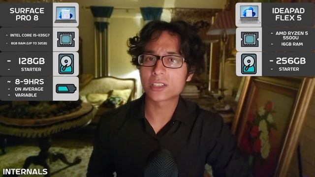Lenovo IdeaPad Flex 5 Vs Microsoft Surface Pro 8 | Make It Simple