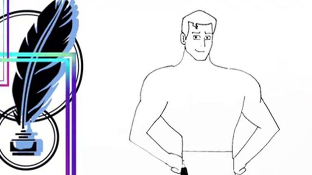 How to draw superman with ease смотреть онлайн