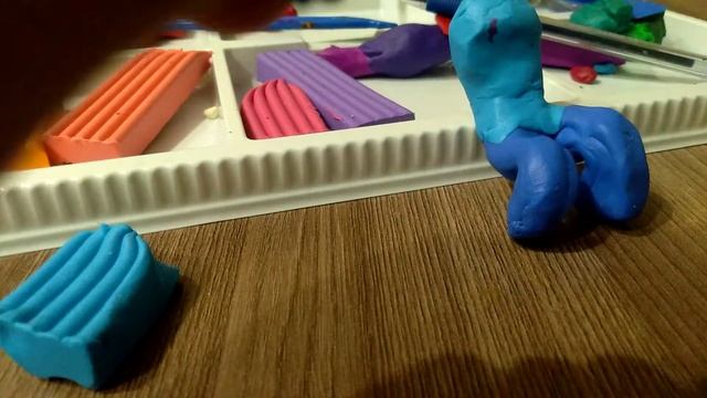 видеолепка Как сделать из пластилина годзиллу смотреть онлайн