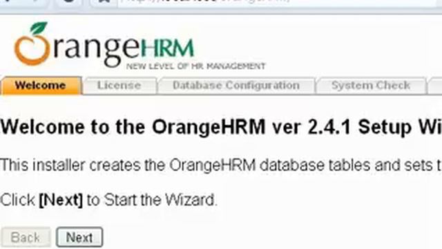 installation orangeHRM смотреть онлайн
