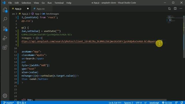 unsplash clone in react js using unsplash api | React js project in hindi смотреть онлайн
