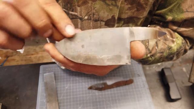 Damascus And Stainless 440C San Mai Follow-up