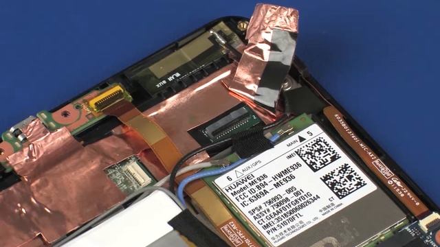 Replace the Display Panel Cable | HP Envy 8 Note 5000 Tablet | HP Support смотреть онлайн