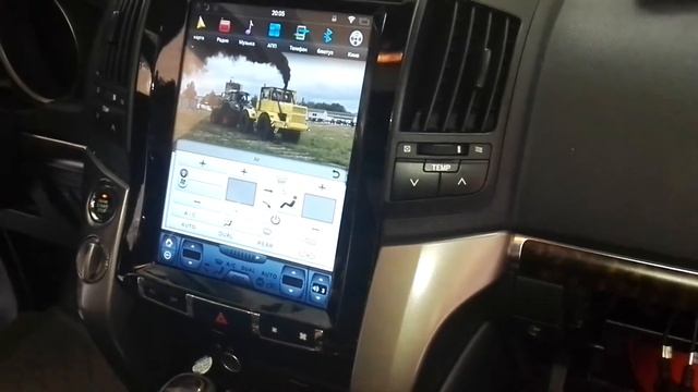 tesla audio для land cruiser 200 смотреть онлайн