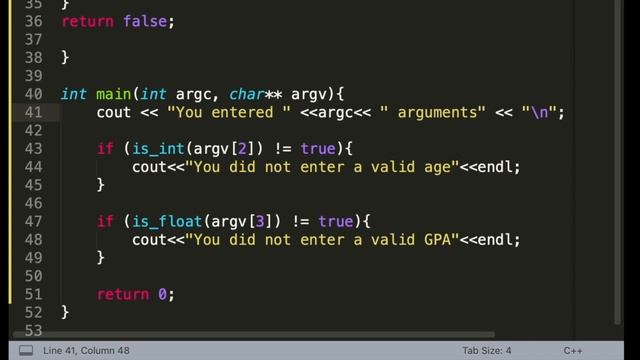 COMMAND LINE ARGUMENTS | BASIC coding tutorial in Python, C++ смотреть онлайн
