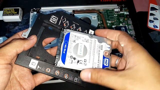 Upgrade SSD & HDD Cady lenovo Ideapad 330 смотреть онлайн