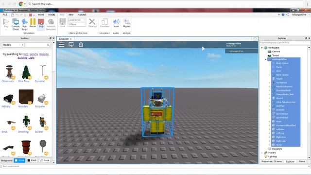 Tutortial: How To Make A Model Of Yourself In {Roblox Studios} смотреть онлайн