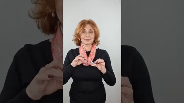 Украшение медальон из твилли + зажим для платка смотреть онлайн