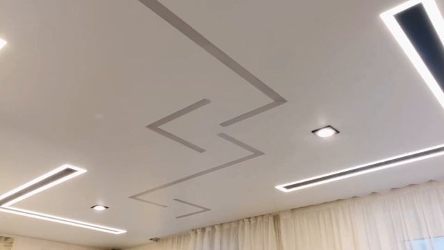 НАТЯЖНЫЕ ПОТОЛКИ | СВЕТОВЫЕ ЛИНИИ | ОБЗОР #shorts смотреть онлайн