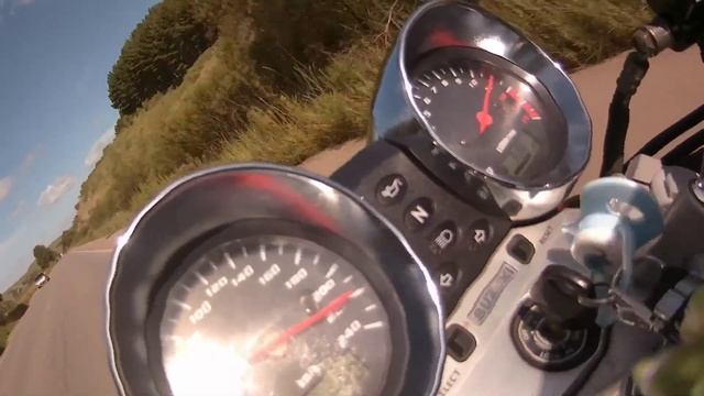 Test Ride Suzuki bandit 600n & 650n +top speed смотреть онлайн