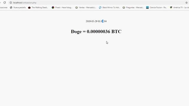 php script Doge Dogecoin cotizacion actualizada tradesatoshi json смотреть онлайн