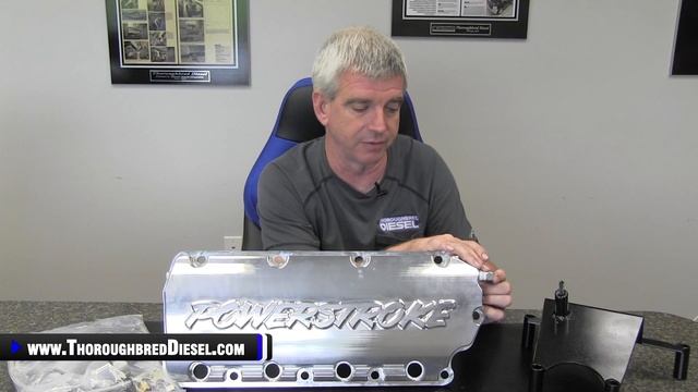 MUST HAVE CHOATE Self-Oiling Valve Covers - 08-10 Ford Powerstroke 6.4L