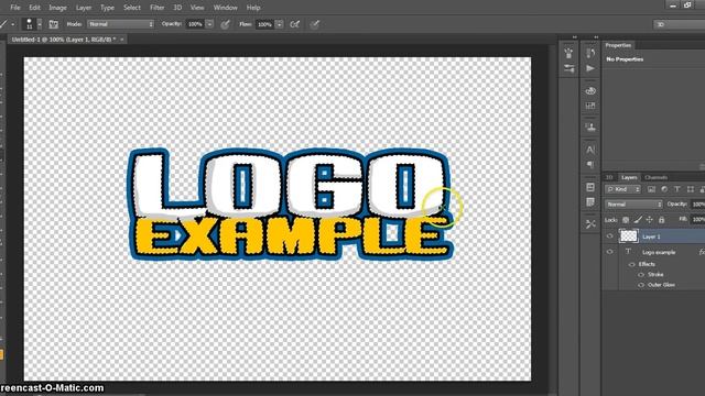 How to make a Club Penguin Logo - Photoshop CS6 [HD] смотреть онлайн