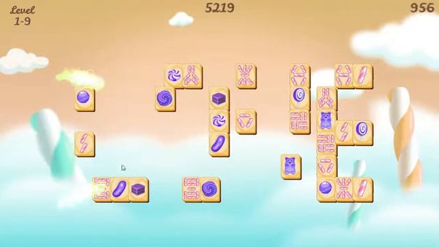 [Sweet Candy Mahjong] Play 1 смотреть онлайн