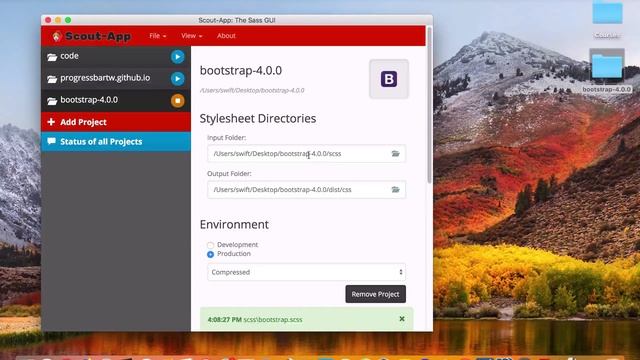 [Bootstrap 4][Sass] 01. 使用桌面程式編譯Bootstrap4 смотреть онлайн