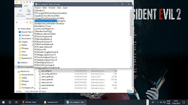 COMO CORRIGIR O ERRO DE TELA PRETA NO RESIDENT EVIL 2 REMAKE E FALHA NO SAVE *LINK ATALIZADO 2021* смотреть онлайн