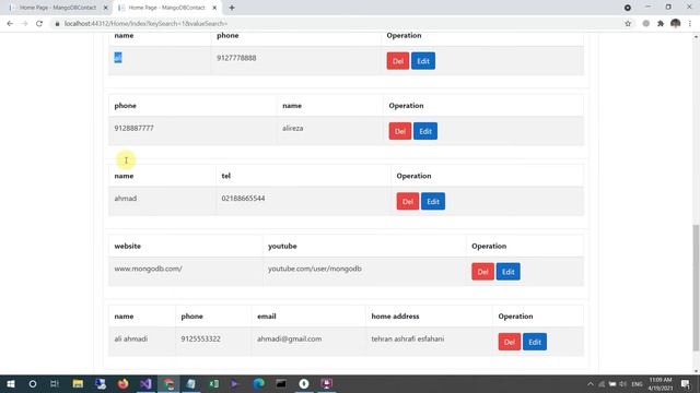 خلاصه آموزش استفاده از بانک اطلاعاتی Mongodb در ASP.NET Core смотреть онлайн