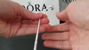 Как правильно открыть браслет Pandora?