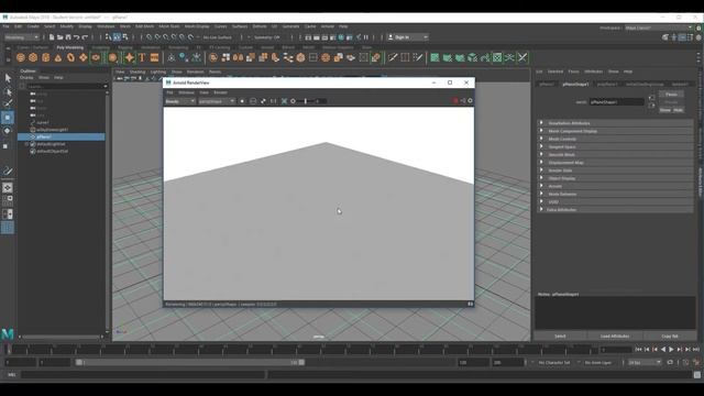 Maya - Arnold Renders Curves! смотреть онлайн