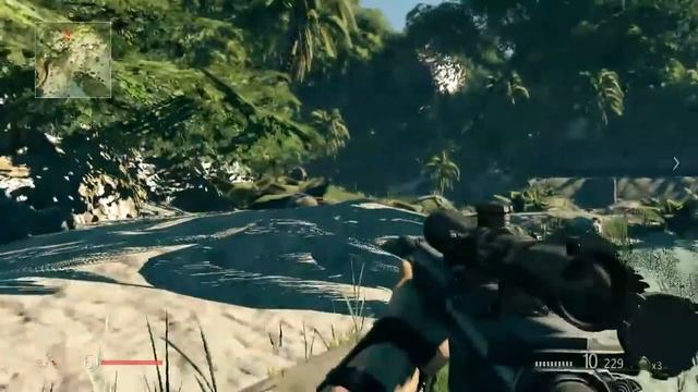 Gameplay Sniper Ghost Warrior Max Out GeForce GT430 [HD] смотреть онлайн
