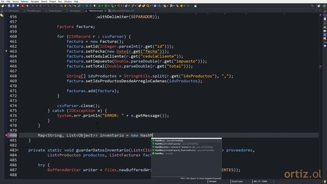 Java Curso: 78 Crear un Objeto HashMap para Retornar los Datos Leídos desde los Archivos CSV смотреть онлайн