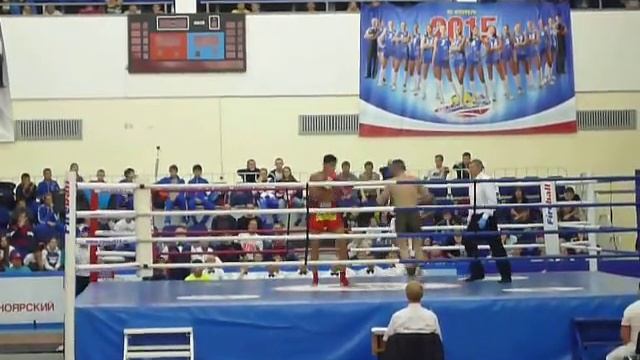Андрей Смирнов - Базаров Рустам проф бой по К1, 10.10.2015г. (экстра раунд). смотреть онлайн