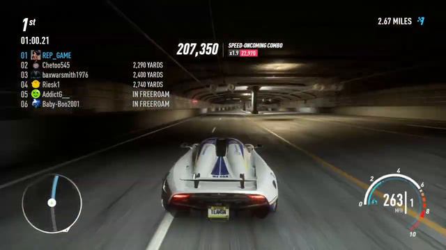 NFS PAYBACK // Mount graint Hall // 1:40.73 // WR смотреть онлайн
