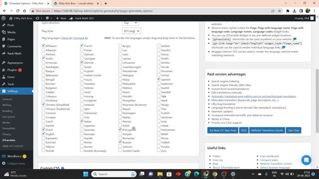 How to add Google Translate to Wordpress in 5 minutes | G-Translate Plugin смотреть онлайн