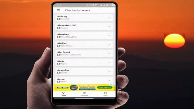 How to Find out Sunrise & Sunset Times for Any City in the World With Android Device смотреть онлайн