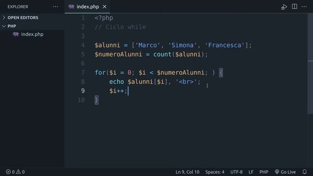 Maestro PHP 8 - Il ciclo for #36 смотреть онлайн