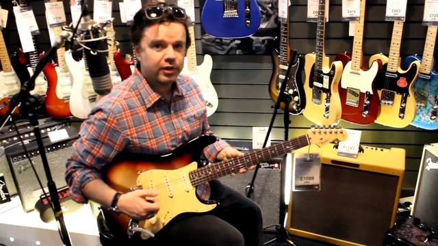 Fender FSR Mystic Sunburst Strat Review with Damon Chivers смотреть онлайн