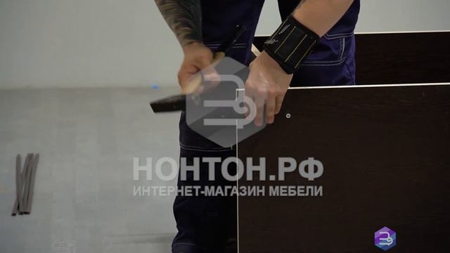 Шкаф 2-х створчатый платяной Ронда : распаковка, сборка, инструкция смотреть онлайн