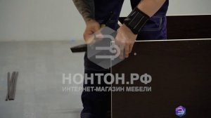 Шкаф 2-х створчатый платяной Ронда : распаковка, сборка, инструкция