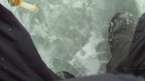 Нашел где караси зимуют#карась зимой #ловля карася со льда