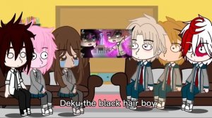 MHA react to deku as random gacha tiktok\\bakudeku//part2/?||gacha club