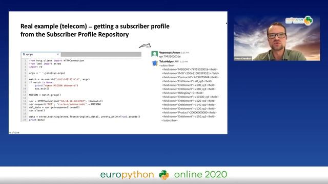 Anton Chernikov - Automate your tasks with Python and publish with Chat Apps смотреть онлайн