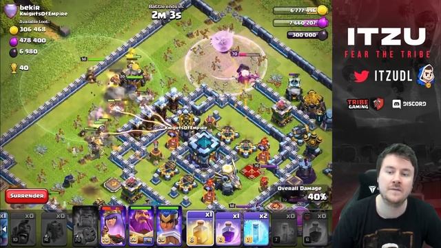 500 Trophies in 2 Days ? | Legend League Challenge Day 2 | Clash of Clans | iTzu [ENG] смотреть онлайн