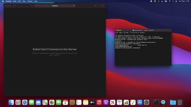 How to Set Up Local Web Server on macOS Big Sur смотреть онлайн