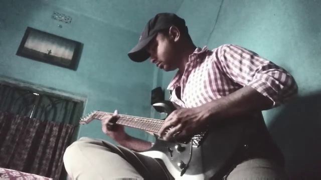 Emotional improvisation on electric guitar смотреть онлайн