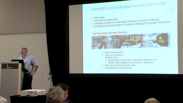 GP-write Canada meeting, presentation by Vincent Martin смотреть онлайн