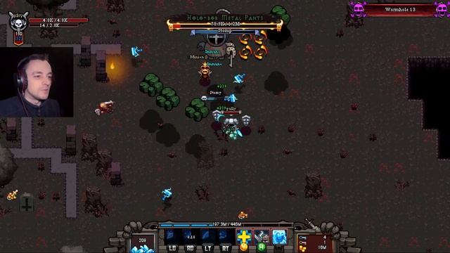 Hero Siege Pally's Quest Ep32 - Build wormholes and crafting! смотреть онлайн