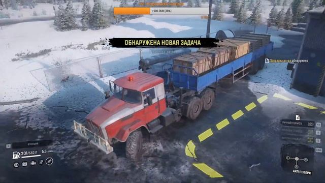 Ремонт трубопровода и мостов на Аляске. SnowRunner смотреть онлайн