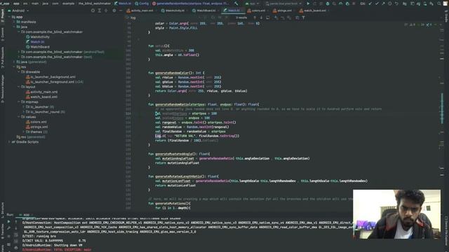 Implementing Mutation of fractals in Kotlin ( The Blind Watchmaker ) смотреть онлайн