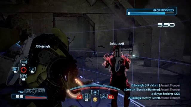 Mass Effect 3 Multiplayer Operation Lodestar Silver Turian Havoc Sashimi-X SashimiX 3a_1 смотреть онлайн