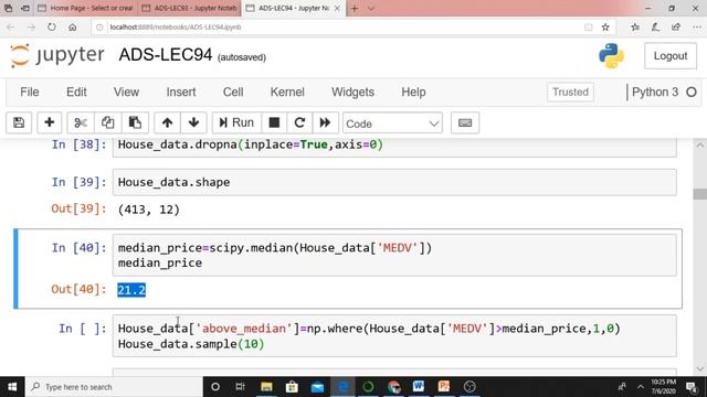 BIVARIATE AND MULTIVARIATE by SciPy and StatsModels LECTURE 94 смотреть онлайн