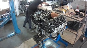 Toyota Land Cruiser 200 (2011) 1VD-FTV (Ремонт ДВС) ч.2 Демонтаж и разборка (ускоренное)